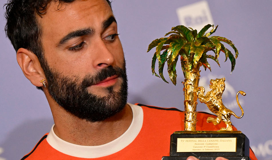 Marco Mengoni, ganador en San Remo - Espectáculos - ANSA Latina