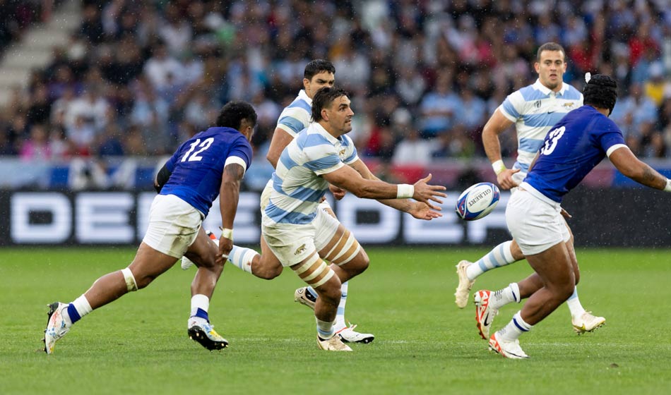 Los Pumas lograron su primer triunfo en la Copa del Mundo