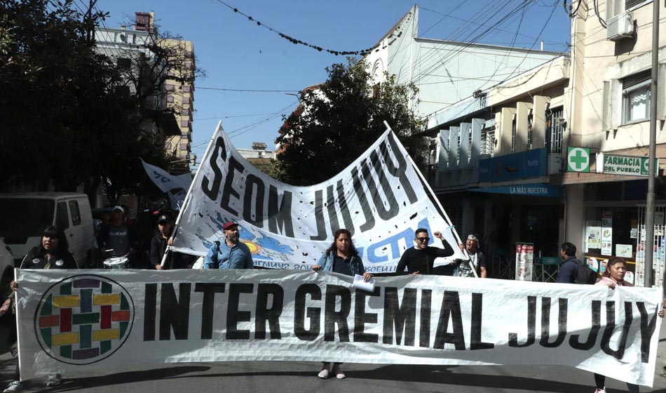 La Intergremial de Jujuy pide la reapertura de las paritarias y llama a movilizar 1