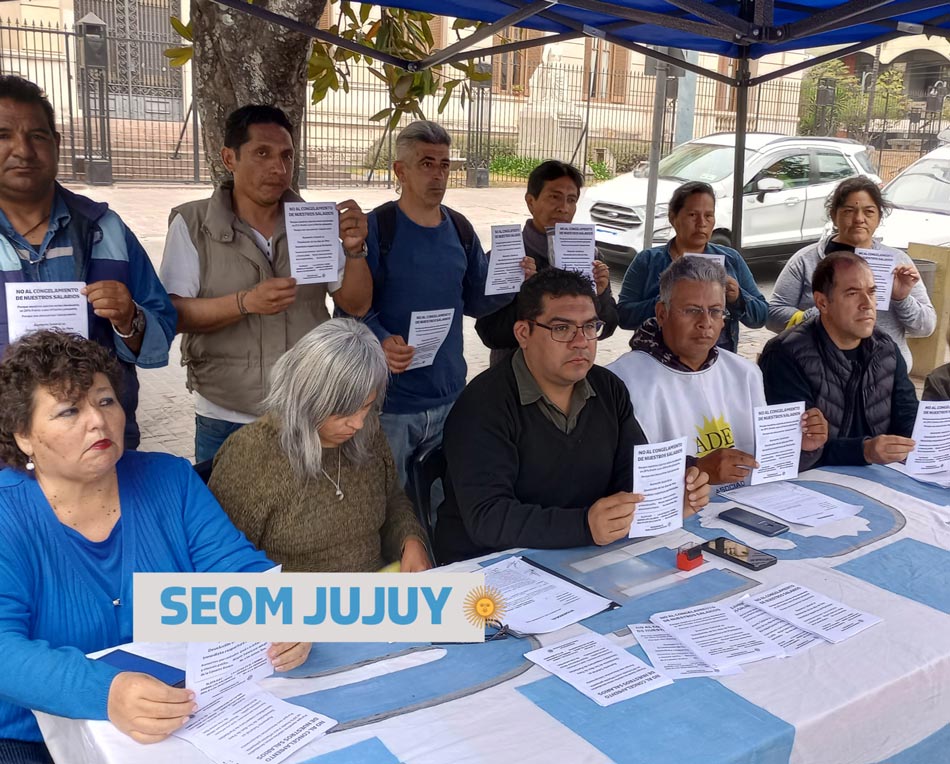 La Intergremial de Jujuy pide la reapertura de las paritarias y llama a movilizar 2