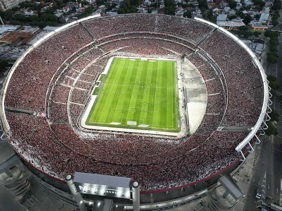 Estadio Monumental del mas grande Credito Agencia EFE