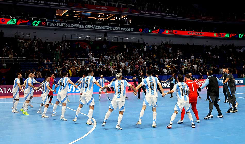 destacada Argentina supero a Francia en la semifinal del Mundial de Futsal y definira el torneo ante Brasil X @fifaworldcup es