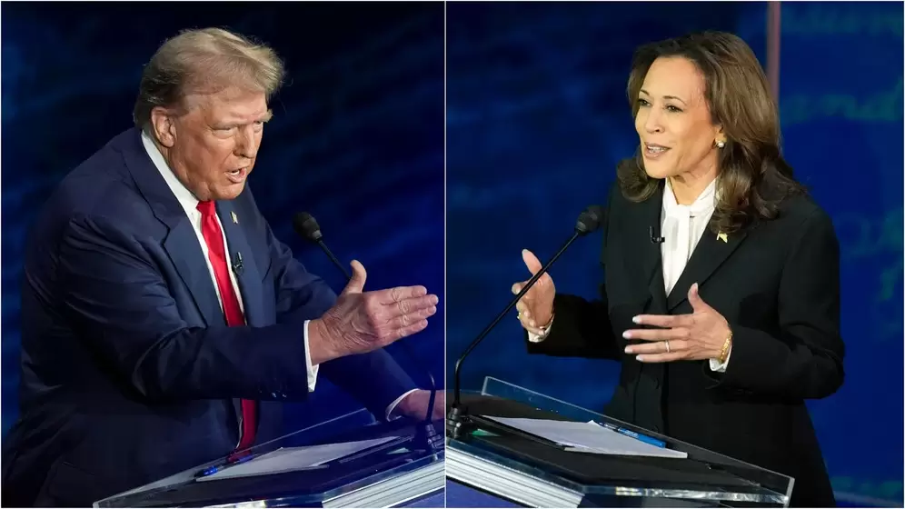 Kamala Harris y Donald Trump